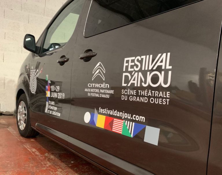 marquage voiture festival anjou 2019