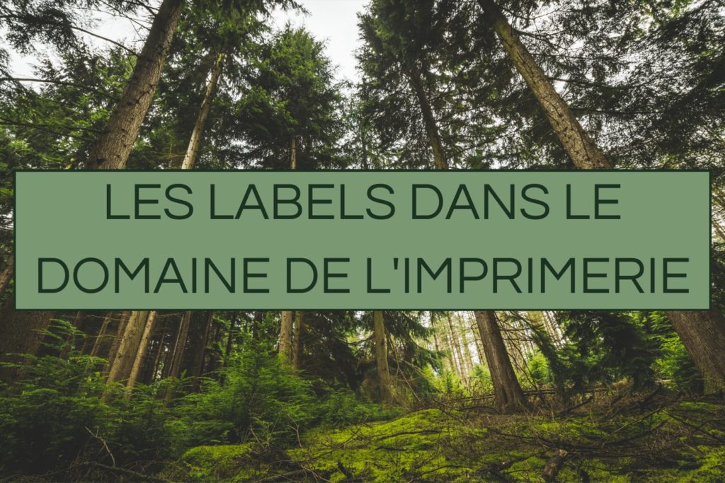 Les labels en imprimerie